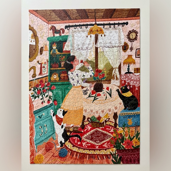 Elewhite Some Flowers 1000 Piece Puzzle - Picture 5 of 6